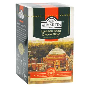 Ahmad Tea Ceylon Orange Pekoe Gold Black Tea 100g - buy, prices for COSMOS - photo 3