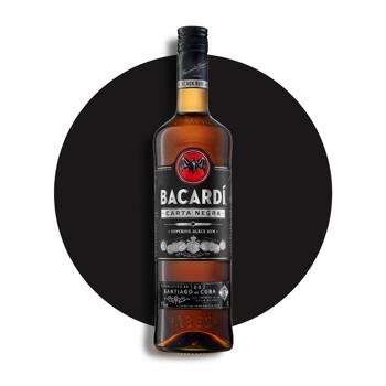 Bacardi Carta Negra Dark Rum 40% 0.7l - buy, prices for - photo 2