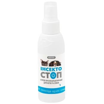 ProVET Insectstop Spray for Dogs and Cats Against External Parasites 100ml - buy, prices for - photo 1