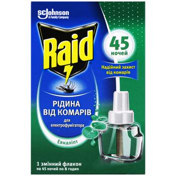 Raid Eucalyptus Liquid against Mosquitoes 45 Nights - buy, prices for - photo 2