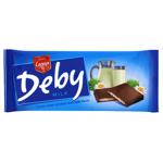 Шоколад молочный Leona с молочной начинкой 90г