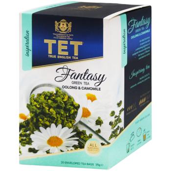 Чай зелений ТЕТ Fantasy з ромашкою 1,75г*20шт