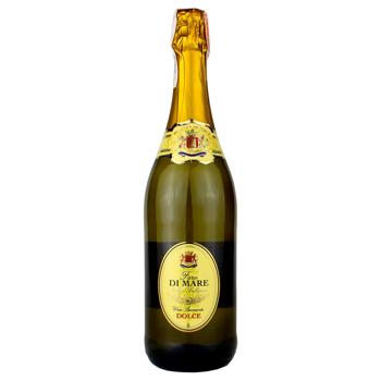 Faro Di Mare Spumante Dolce White Sweet Sparkling Wine 9.5% 0.75l - buy, prices for Torba - photo 1