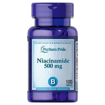 niacinamide puritan's pride 100pcs USA