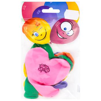 Party Favors Heart balloon 5pcs - buy, prices for MegaMarket - photo 1