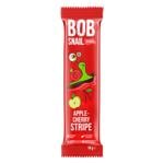 Bob Snail Apple-Cherry Stripe Candies 14g