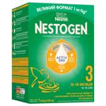 Смесь молочная сухая NESTLÉ® NESTOGEN® 3 с лактобактериями L. Reuteri для детей с 12 месяцев 1кг
