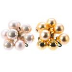 Decoris Gold Bead Bunch Christmas Tree Decoration 2cm