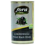 Оливки Fora чорні без кісточки 150г (Туреччина)
