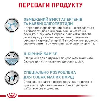 Корм сухой Royal Canin Anallergenic для собак малых пород с пищевой непереносимостью 1,5кг - купить, цены на MasterZoo - фото 2
