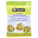 Оливки Delphi зелені без кісточки мариновані 60г