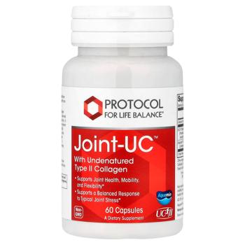 Поддержка суставов Protocol for Life Balance Joint-UC с неденатурированным коллагеном тип 2 60 капсул