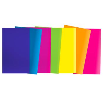 Картон Апельсин цветной двусторонний А4 7 цветов 7 листов - купить, цены на Auchan - фото 2