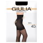 Giulia Slim 40 Den Nero Women's Tights Size 2