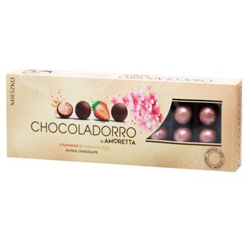 Mieszko Chocoladorro Sparkling Wine and Strawberry Flavor Candies 174g - buy, prices for MegaMarket - photo 1