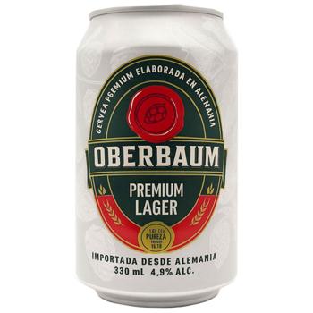 Oberbaum Lager Beer 4.9% 0.33l - buy, prices for COSMOS - photo 1