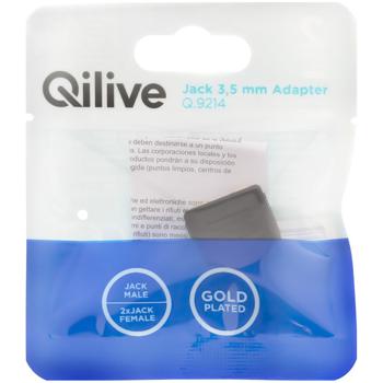 Адаптер Qilive Jack Male - 2*Jack Female - купити, ціни на Auchan - фото 1