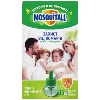 Рідина від комарів Mosquitall Захист для всієї родини 45 ночей 30мл - купити, ціни на Auchan - фото 2