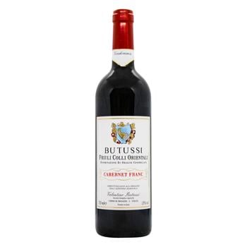 Valentino Butussi Cabernet Franc Red Dry Wine 13% 0.75l - buy, prices for MegaMarket - photo 1