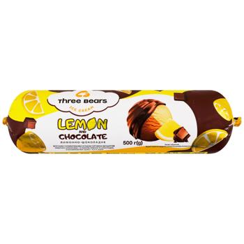 Three Bears Lemon and Chocolate Ice Cream 500g