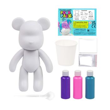 Toy Monster Pour Palz Fluid Art Bear Keychain Creative Set - buy, prices for - photo 9