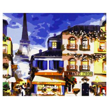 ZiBi Art Line Paris Picture by Numbers 40x50cm - buy, prices for ULTRAMARKET - photo 1