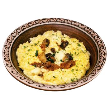 Банош кукурузный с сыром и беконом - купить, цены на Таврия В - фото 1