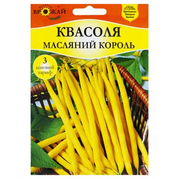 Насіння Багатий Врожай Квасоля спарагова кущова Масляний король 15г - купити, ціни на КОСМОС - фото 1