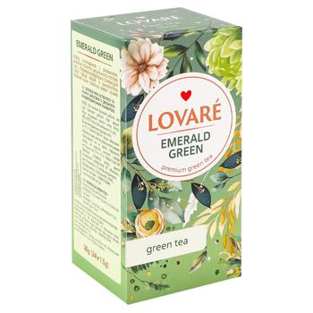 Чай зелений Lovare Emerald Green 1,5г*24шт - купити, ціни на КОСМОС - фото 2