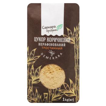 Sarkara Produkt Unrefined Brown Cane Sugar 1kg - buy, prices for MegaMarket - photo 2