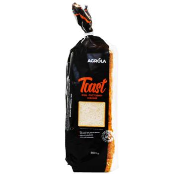 Agrola Sliced Toast Tender Bread 500g - buy, prices for Grono - photo 1