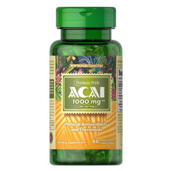 Acai 1000 mg, 60 Softgels - купить, цены на Biotus - фото 1