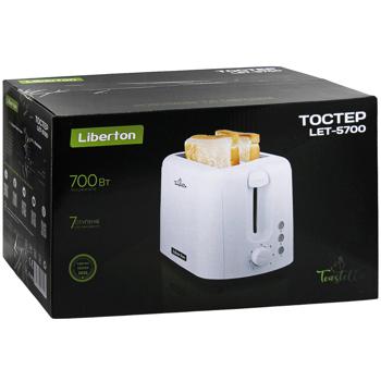 Тостер Liberton LET-5700 - купить, цены на Auchan - фото 4