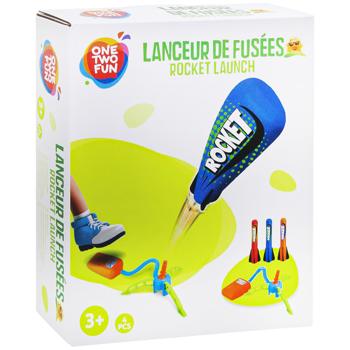 Набір ігровий One Two Fun Запуск ракети 4 предмети - купити, ціни на Auchan - фото 3