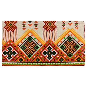 Рушник лляний Карпатський орнамент 75х33см - купити, ціни на Чудо Маркет - фото 1