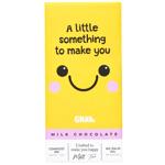 Gnaw A Little Something to Make You Smile Milk Chocolate 80g