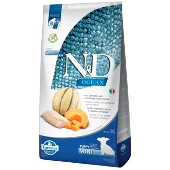 Farmina N&D Ocean Dry Food with Cod, Pumpkin and Melon for Small Breed Puppies 7kg - buy, prices for MasterZoo - photo 1