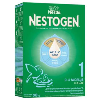 Nestle Nestogen Dry Milk Mixture with Lactobacilli L. Reuteri 1 for Babies from Birth 600g