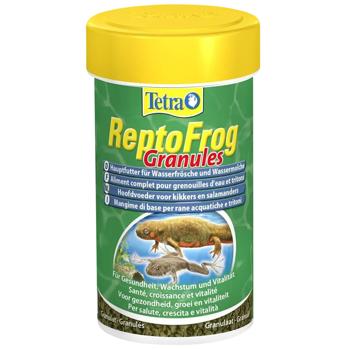 Сухий корм для водних жаб і тритонів Tetra в гранулах «Repto Frog» 100 мл - купити, ціни на MasterZoo - фото 1