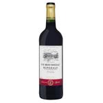 Вино CH Rousseau Rouge Sec Bordeaux червоне сухе 12,5% 0,75л