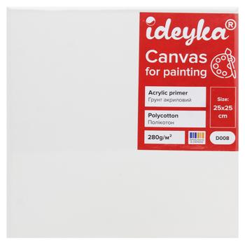 Ideyka Canvas for Painting 25x25cm
