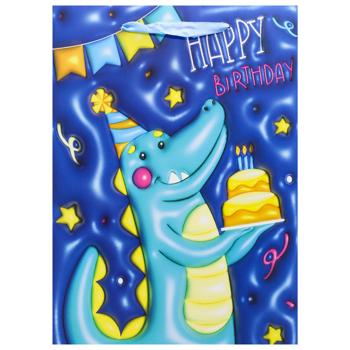 Malevaro Large Birthday Paper Bag - buy, prices for Za Raz - photo 2