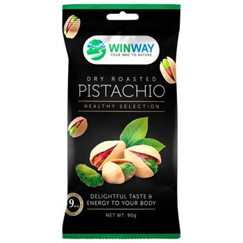 Фисташки Winway жареные соленые 90г - купить, цены на Эпицентр FOOD - фото 1