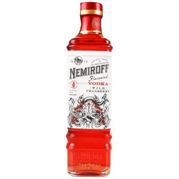 Настоянка Nemiroff Wild Cranberry De Luxe FV 40% 0,5л - купити, ціни на Ідеал - фото 1