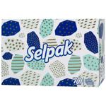 Selpak Cosmetic Wipes 70pcs