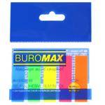 Закладки Buromax Neon пластикові в асортименті