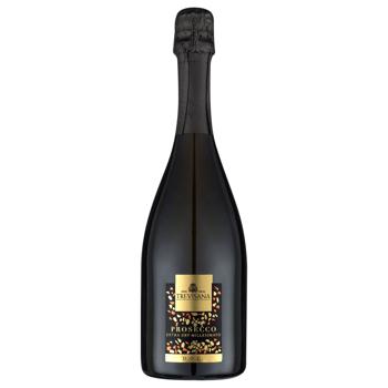 Вино игристое Trevisana Prosecco Doc Spumante Millesimato белое экстра-сухое 11% 0,75л - купить, цены на ЕКО Маркет - фото 1