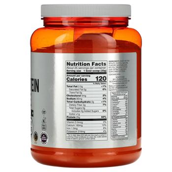 Сывороточный протеин изолят, Now Foods, 816 г - купить, цены на Biotus - фото 2
