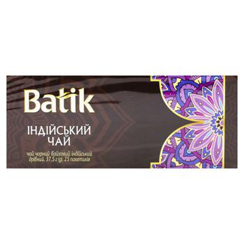 Чай черный Batik Индийский в пакетиках 1,5г х 25шт - купить, цены на ULTRAMARKET - фото 2