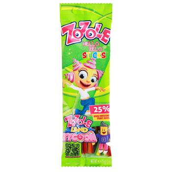 Конфеты Zozole Стики желейные 75г